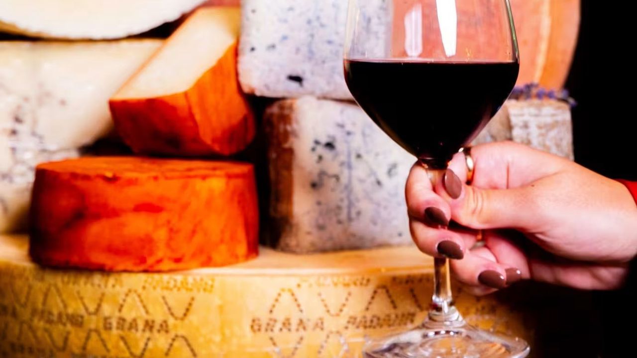 Cata de quesos con maridaje de vinos
