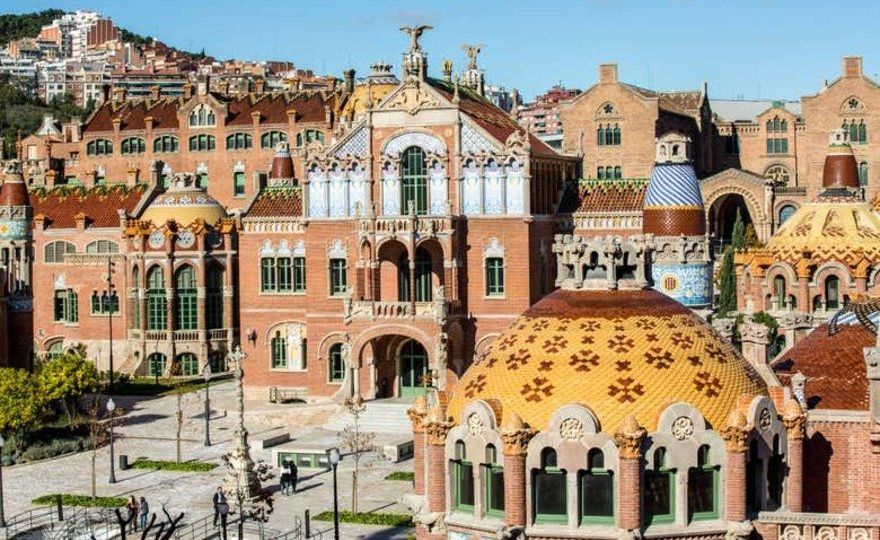 Entrada al Recinto Modernista de Sant Pau