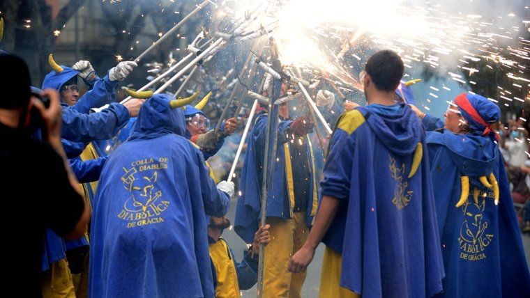 Tabalada y correfoc