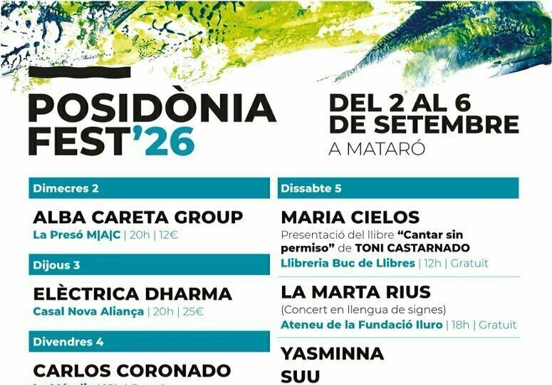Yasminna + Suu - Posidònia Fest