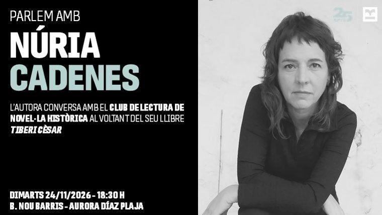 Encuentro con Núria Cadenes sobre Tiberi Cèsar
