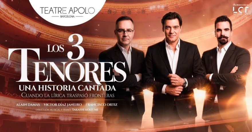 Los 3 Tenores. Un historia cantada