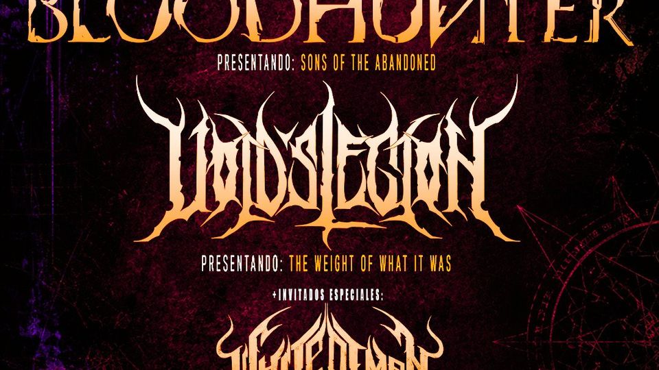 SPANISH DEATH METAL UNION BADALONA (Bloodhunter + Voids Legion + WhiteDemon)