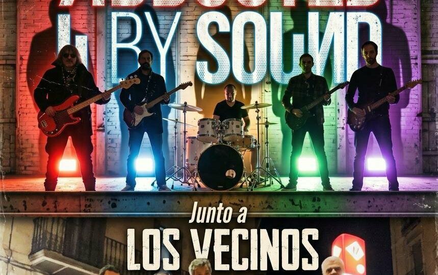 Abducted by sound y Los Vecinos en concierto