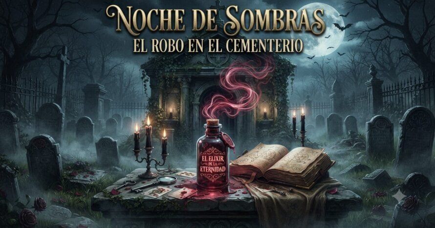 Noche de Sombras: Robo en el Cementerio - Un Cluedo en Vivo