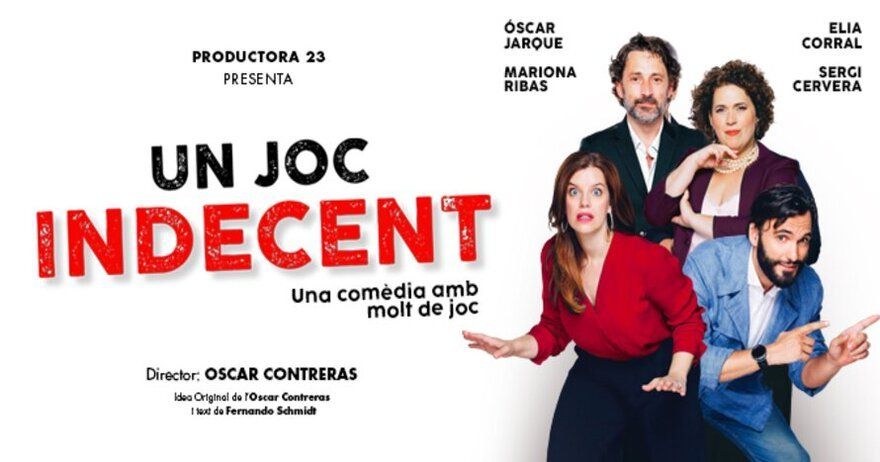 Un joc indecent a la Sala Els Carlins (Manresa)