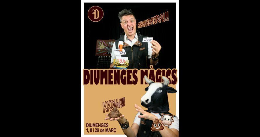 Diumenges Màgics. Màgia David València - Kakadevaca