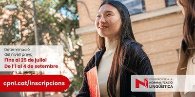 Prueba de nivel para curso de catalán con el CNL