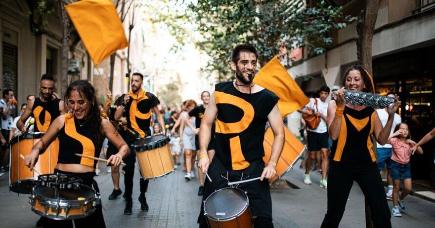 Taller de 2h de Batucada en Barcelona