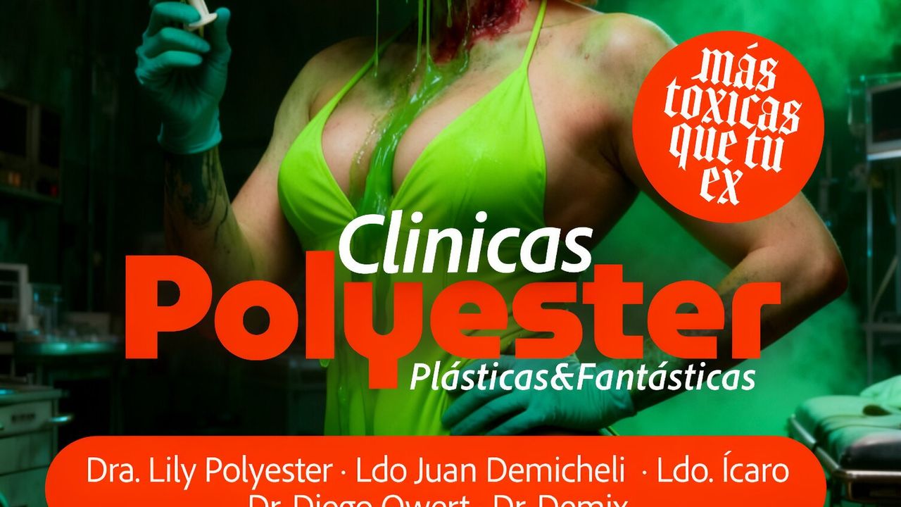 Clinicas Polyester - Toxic Halloween