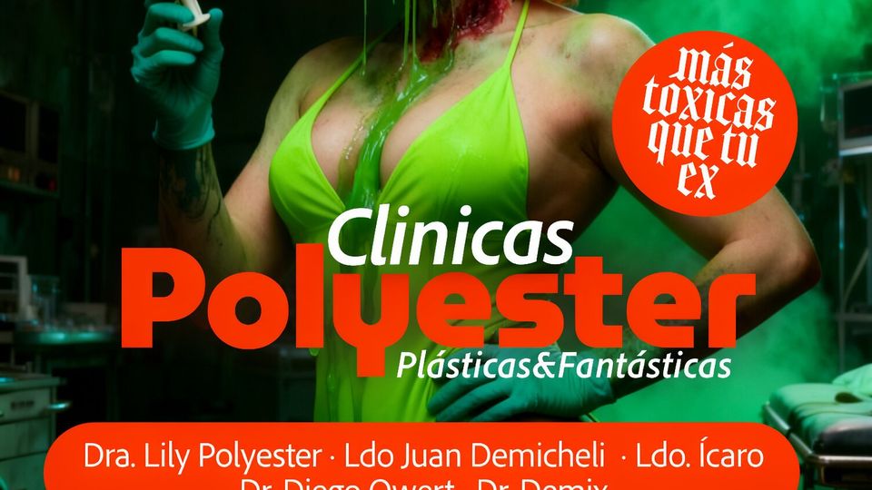 Clinicas Polyester - Toxic Halloween