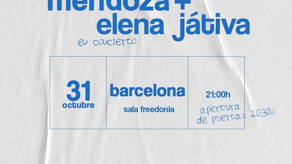 Mendoza + Elena Játiva