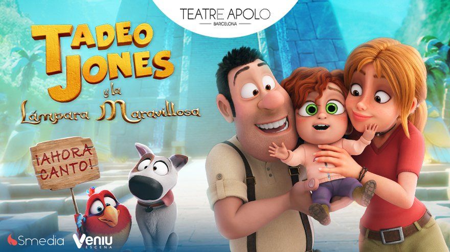 Tadeo Jones y la lámpara maravillosa