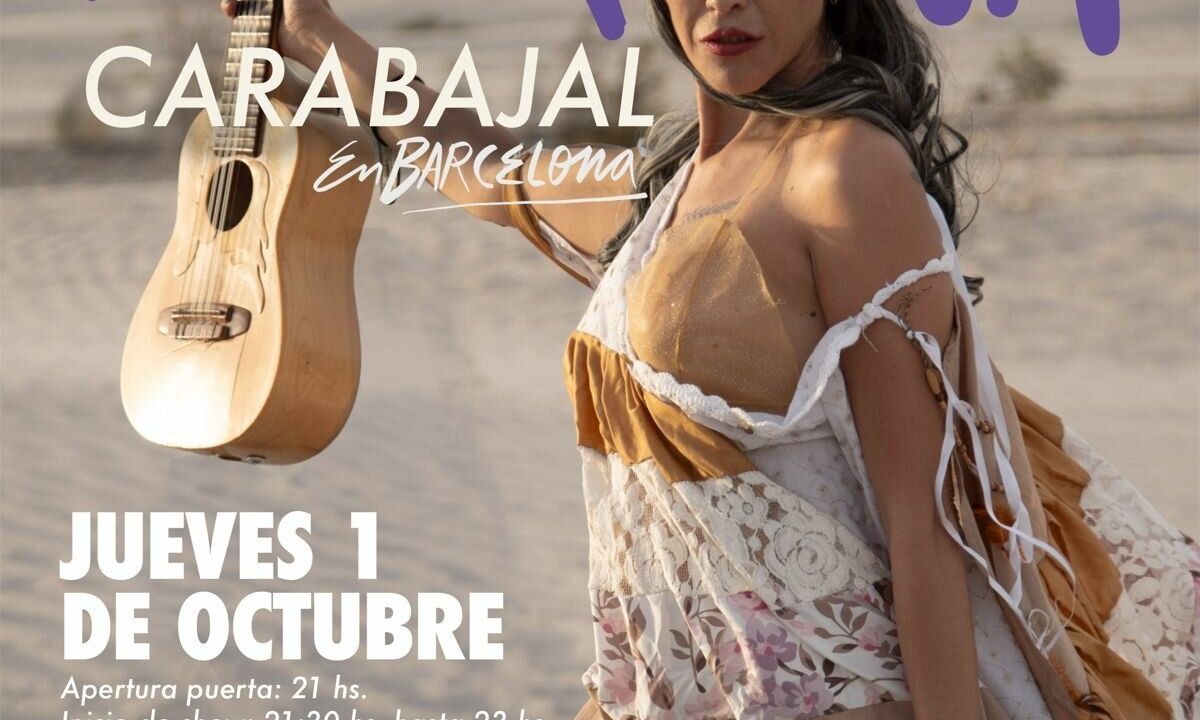 Roxana Carajal en Barcelona - Concierto bailable