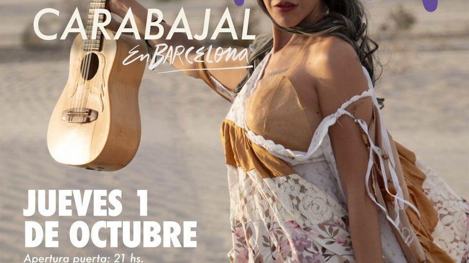 Roxana Carajal en Barcelona - Concierto bailable