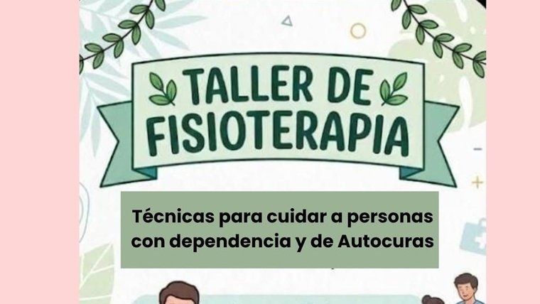 Taller de fisioterapia para personas cuidadoras