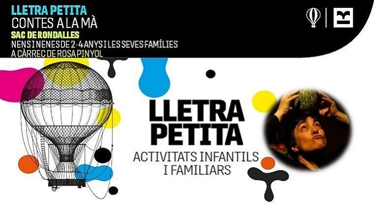 Lletra Petita - Club de lectura infantil/juvenil: Narració "Contes a la mà", a càrrec de Rosa Pinyol