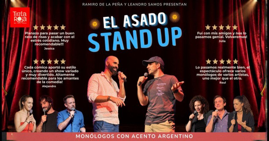 El asado: stand up