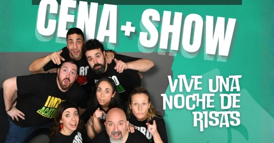 Cena + Show impro Cía Acatomba