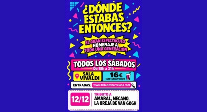 Dónde estabas entonces: Amaral, La Oreja de Van Gogh y Mecano