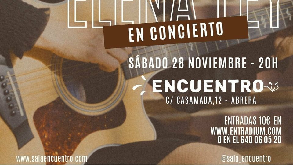 ELENA LEY en concierto