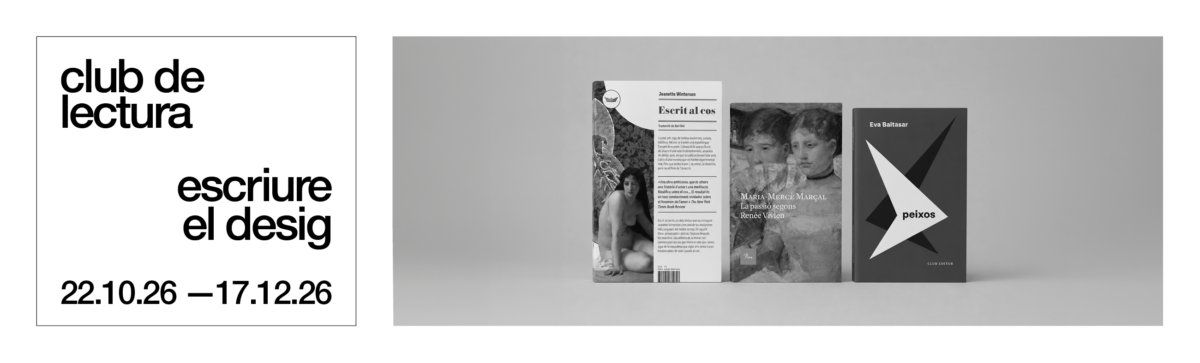 Club de lectura «Escriure el desig» conduït per Sebastià Portell