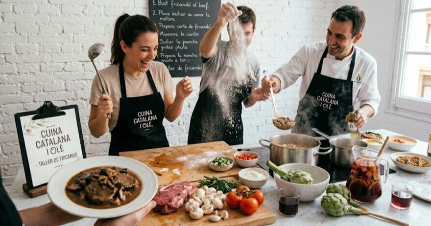 Cocina catalana y andaluza: taller gastronómico en Chef Caprabo