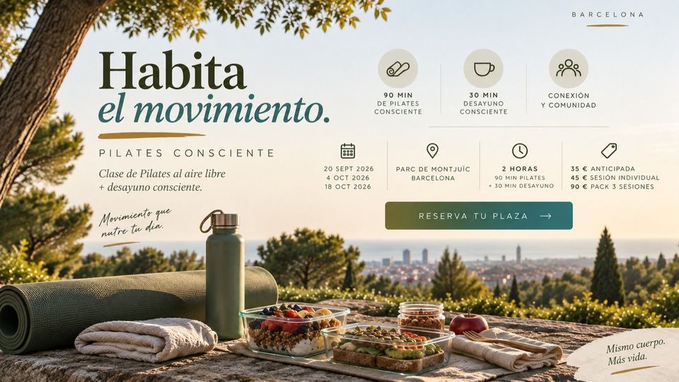 Habita el Movimiento: tres encuentros de Pilates consciente