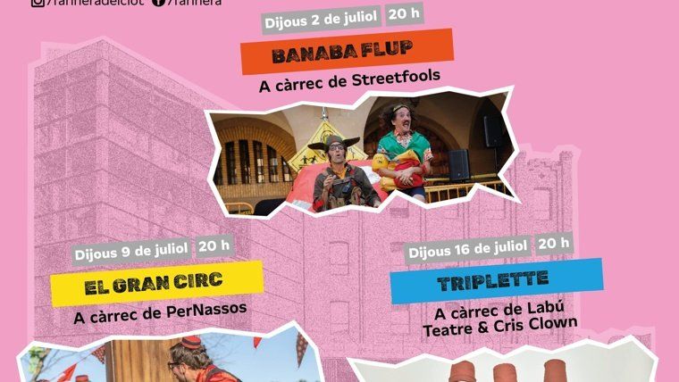 16è cicle d'humor i d'estiu a la farinera "Endorfines"