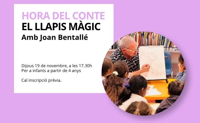 L'hora del conte: El llapis màgic