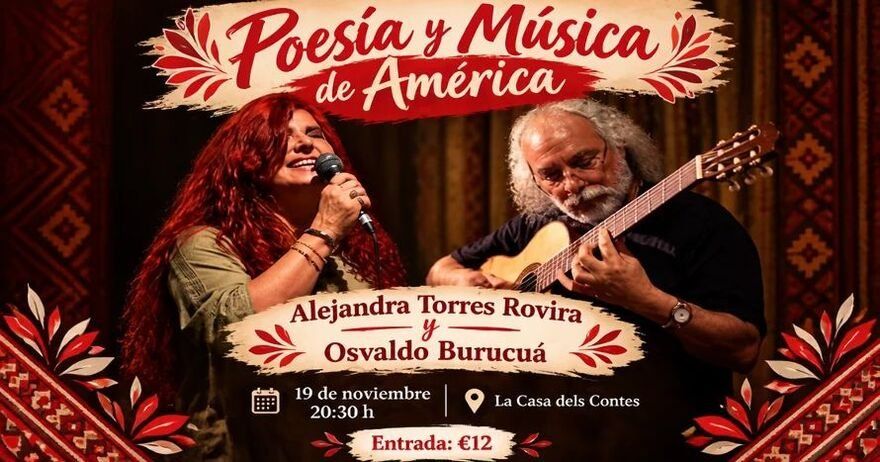 Concierto Poesia Alejandra Torres Rovira, Osvaldo Burucuá