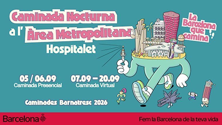 Caminada por l'àrea metropolitana de Barcelona: l'Hospitalet de Llobregat i Barcelona