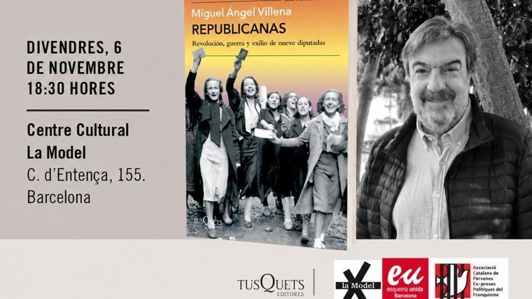 Presentación del libro «Republicanas» de Miguel Ángel Villena