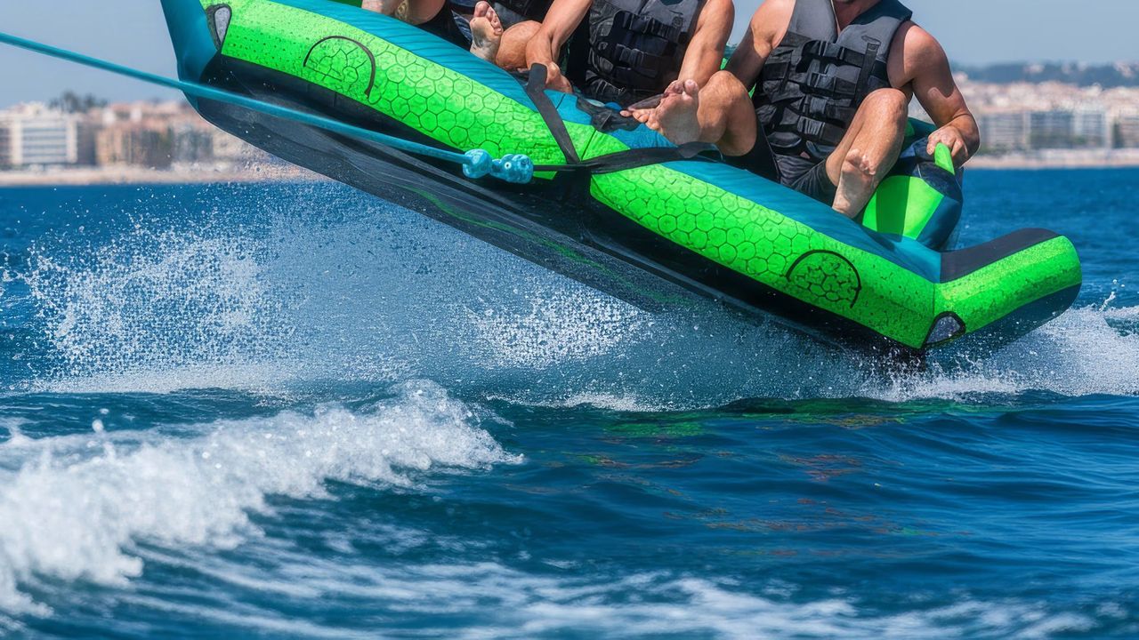 Crazy Sofa Ride in Sitges: The Wildest Ride on the Water