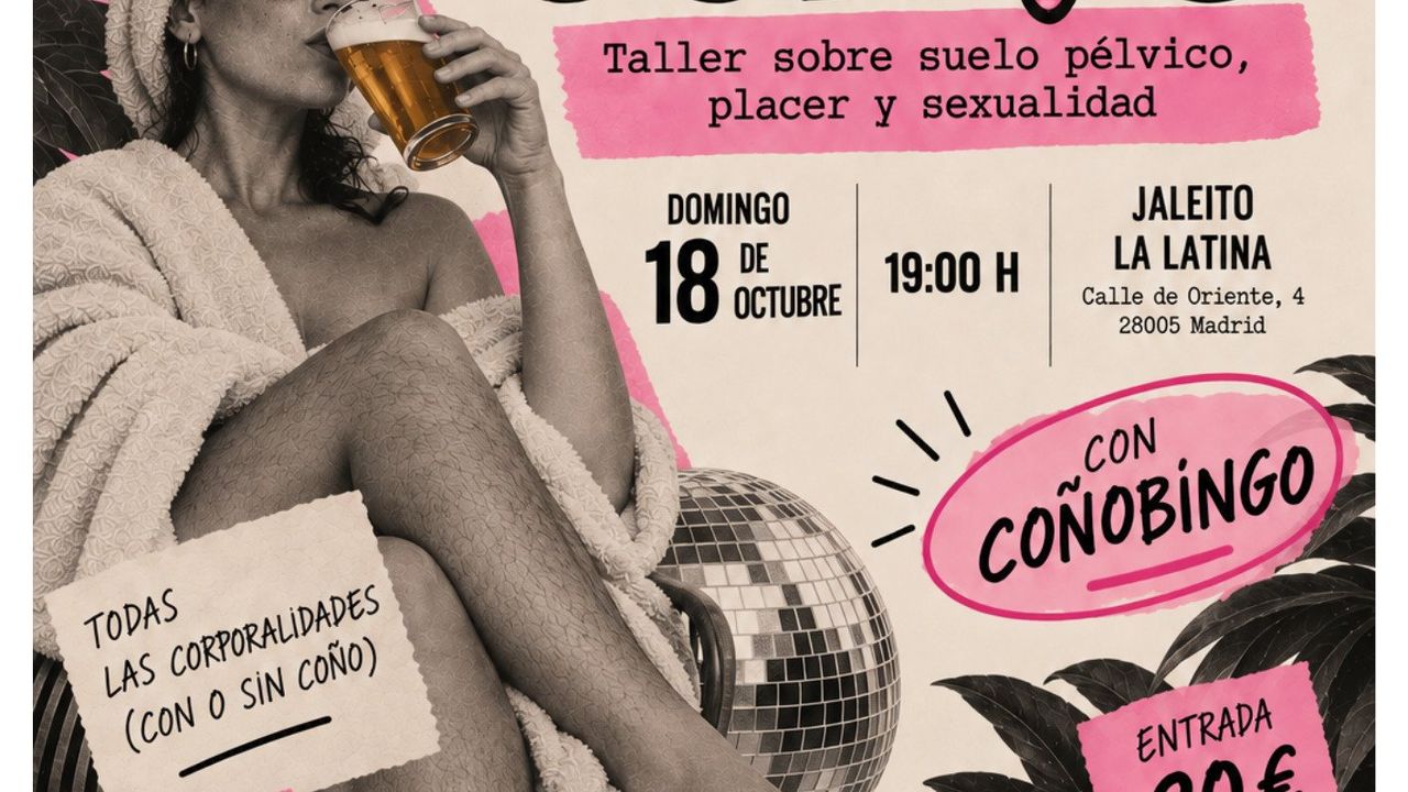Cañas y Coños (Taller sobre suelo pélvico,placer y sexualidad) S3xsense Fisiosexología
