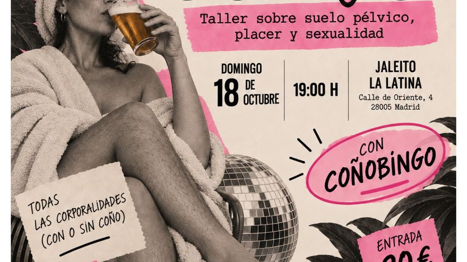 Cañas y Coños (Taller sobre suelo pélvico,placer y sexualidad) S3xsense Fisiosexología
