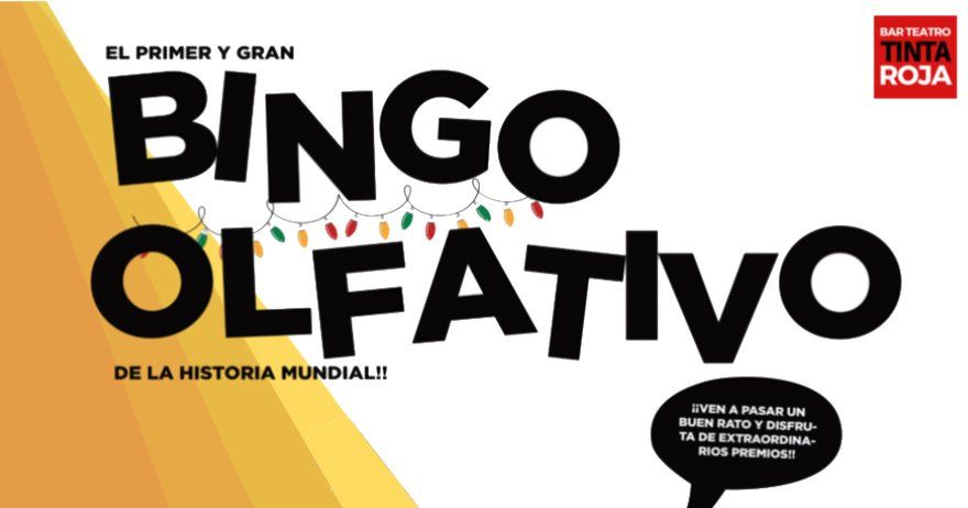 Bingo olfativo - experiencia participativa