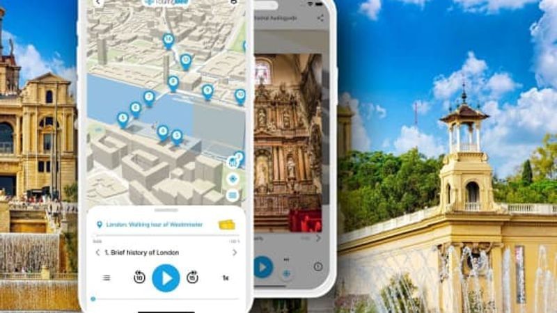 Parque de Montjuic, Barcelona con Audioguía en App Móvil