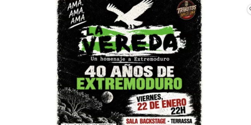 La Vereda -Tributo a Extremoduro