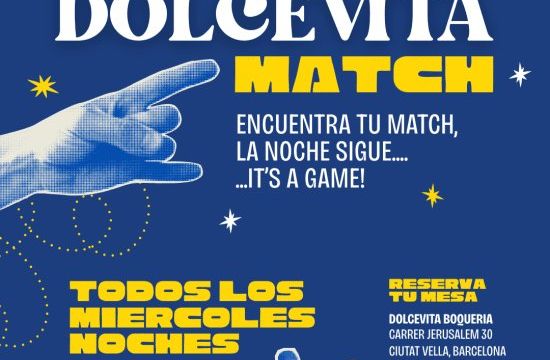 DOLCEVITA MATCH: la nueva cena social en Dolcevita Gusto Italiano