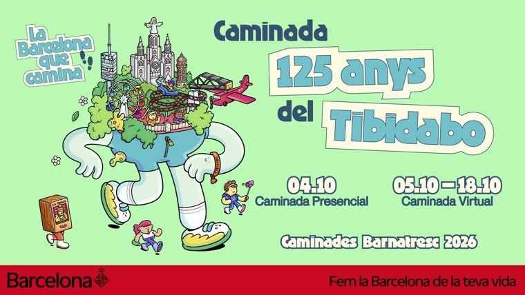 Caminada del 125.º Aniversari del Parc d'Atraccions del Tibidabo