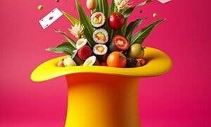 Espectáculo de magia + degustación de sushi + vino