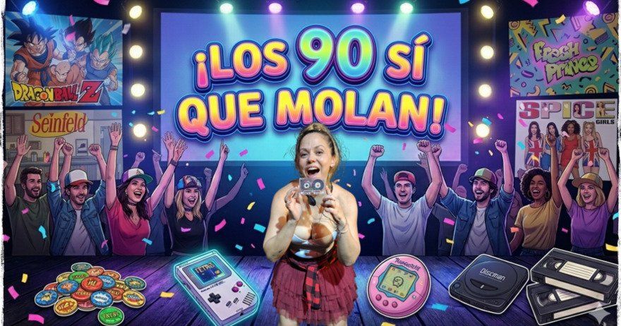 ¡Los 90 sí que molan!