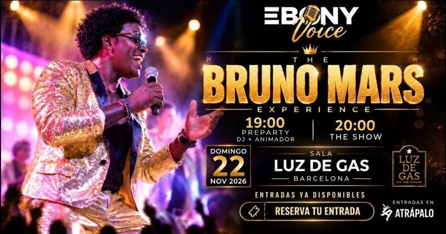 EbonyVoice The Bruno Mars Experiencie