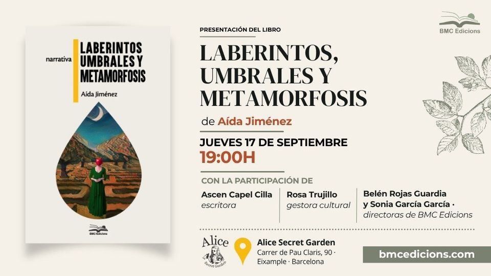 Presentación «Laberintos, umbrales y metamorfosis» de Aída Jiménez