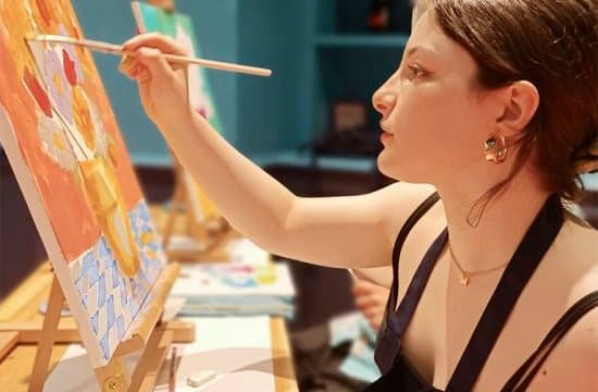 Pintura y vermut: pinta un cuadro con vermut y pica pica