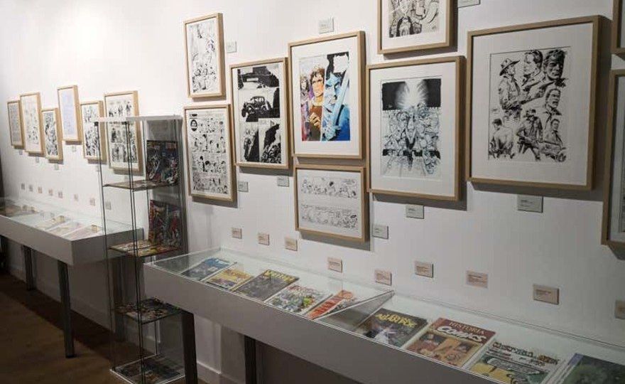 Entrada al Museo del Cómic