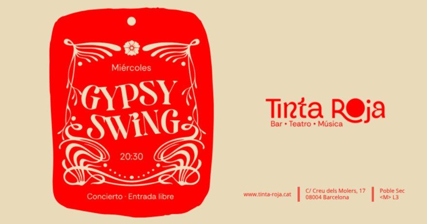 Concierto de Gypsy Swing (Jazz Manouche) + Tapeo