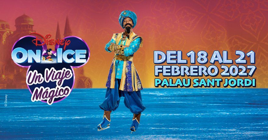 Disney On Ice: Un viaje mágico, en Barcelona 2027