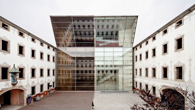 Visita al mirador del Centre de Cultura Contemporània de Barcelona
